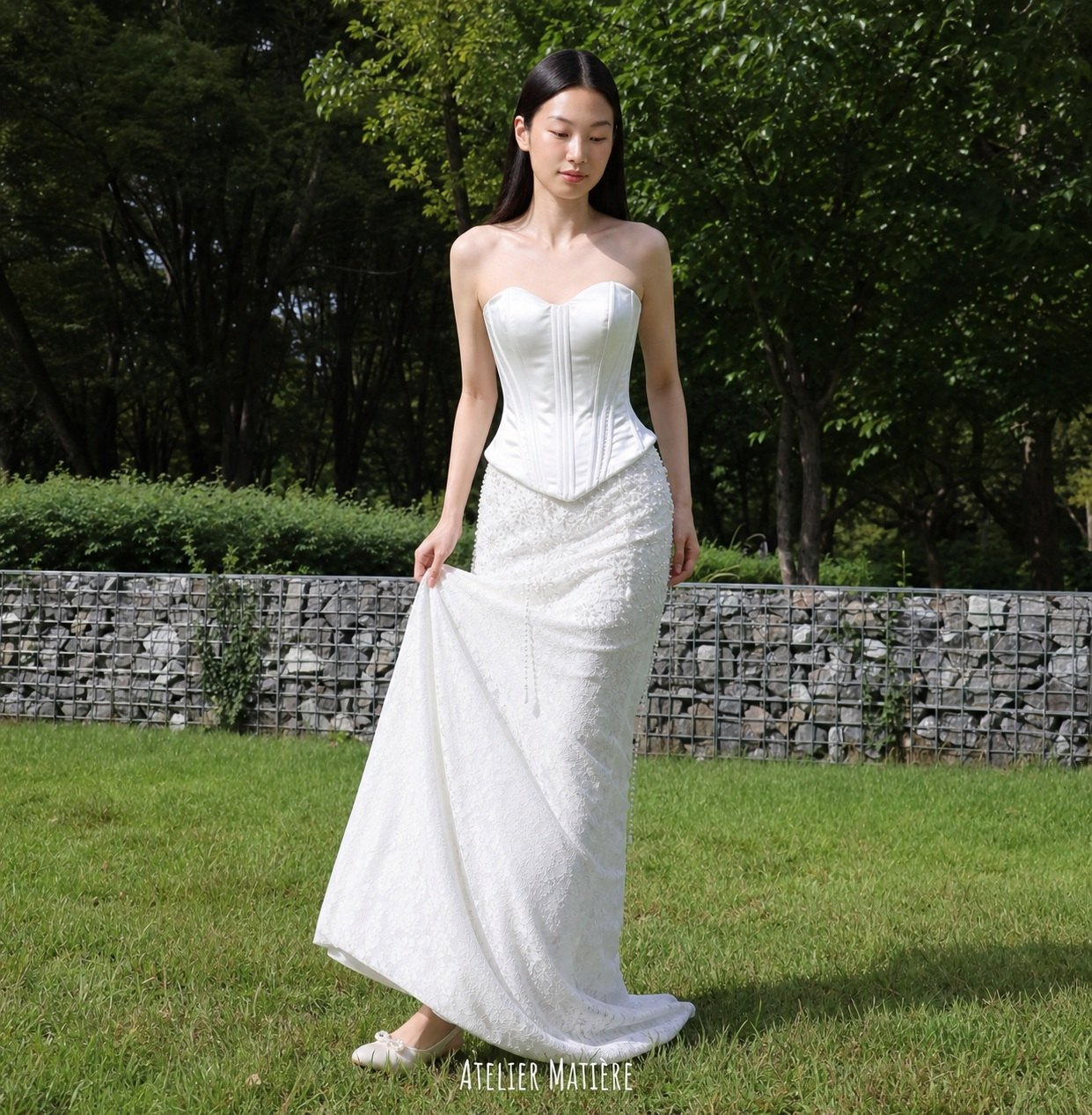 Fleur d’Écume 플뢰르 데뀌므 웨딩드레스 상세 사진 16